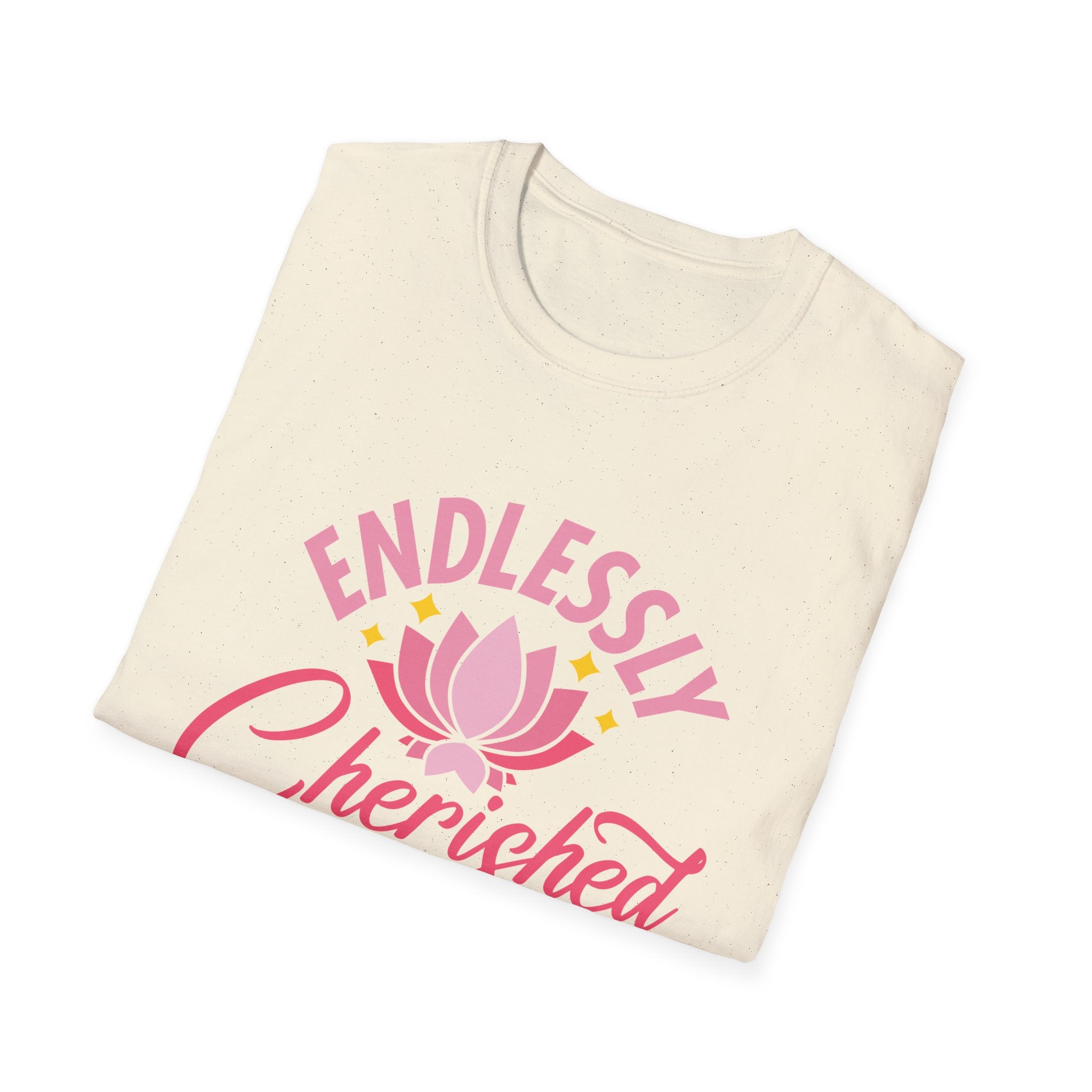 Soft-Style T-Shirt with Endlessly Cherished Logo