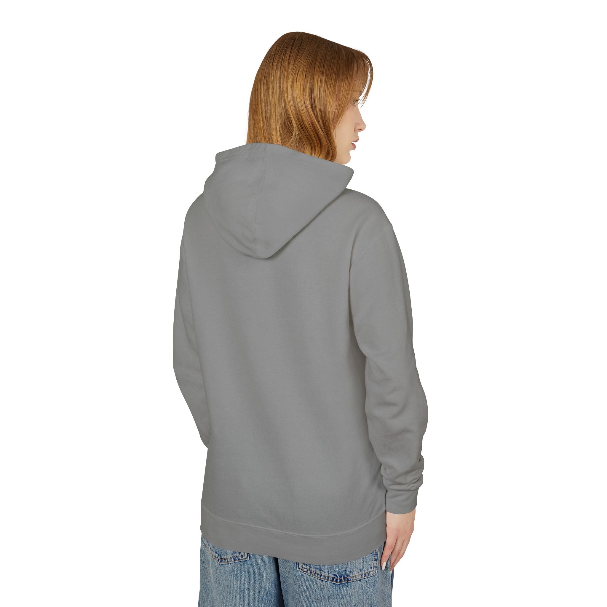 Give Yourself Permission (White) Lightweight Hooded Sweatshirt