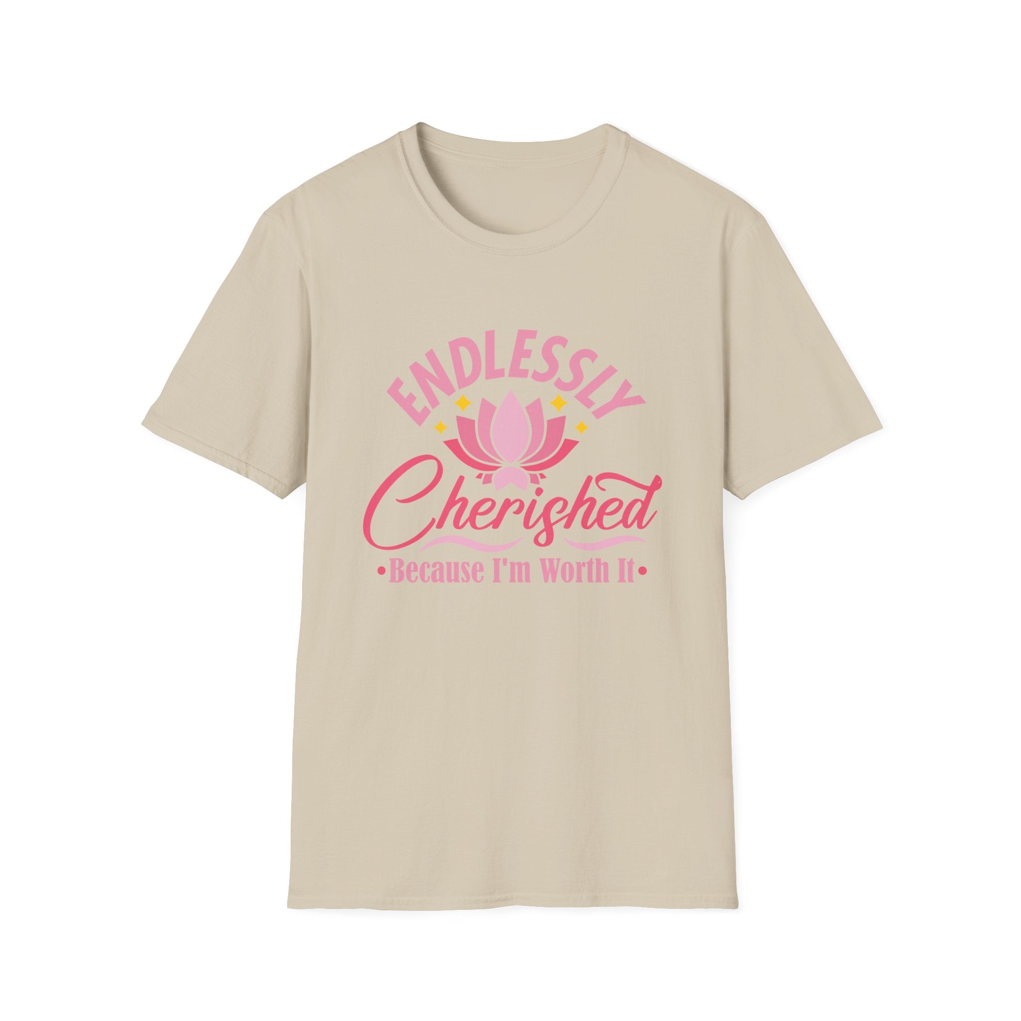 Soft-Style T-Shirt with Endlessly Cherished Logo