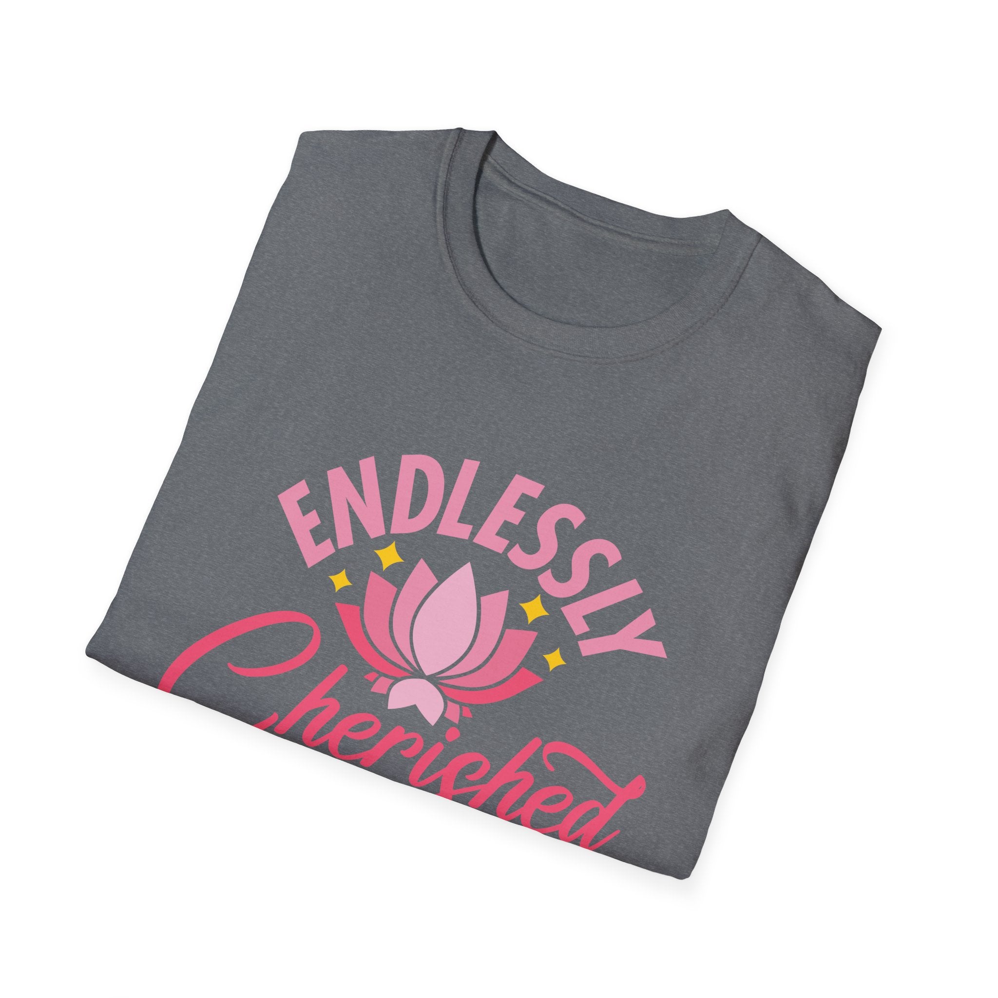 Soft-Style T-Shirt with Endlessly Cherished Logo