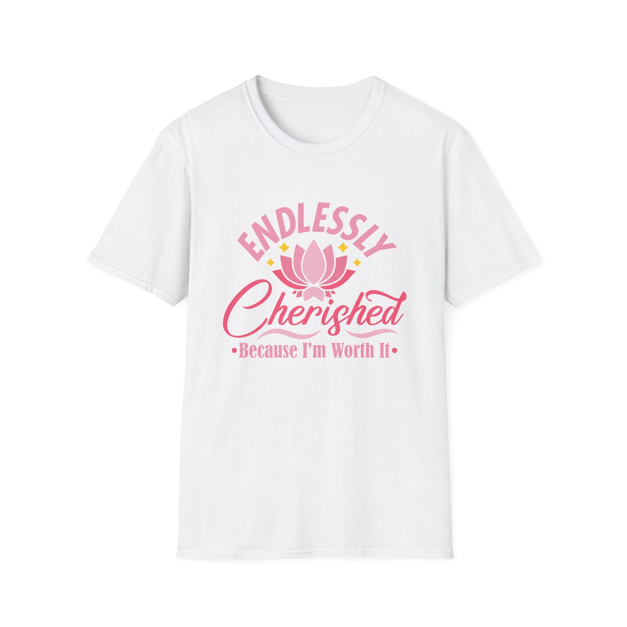 Soft-Style T-Shirt with Endlessly Cherished Logo