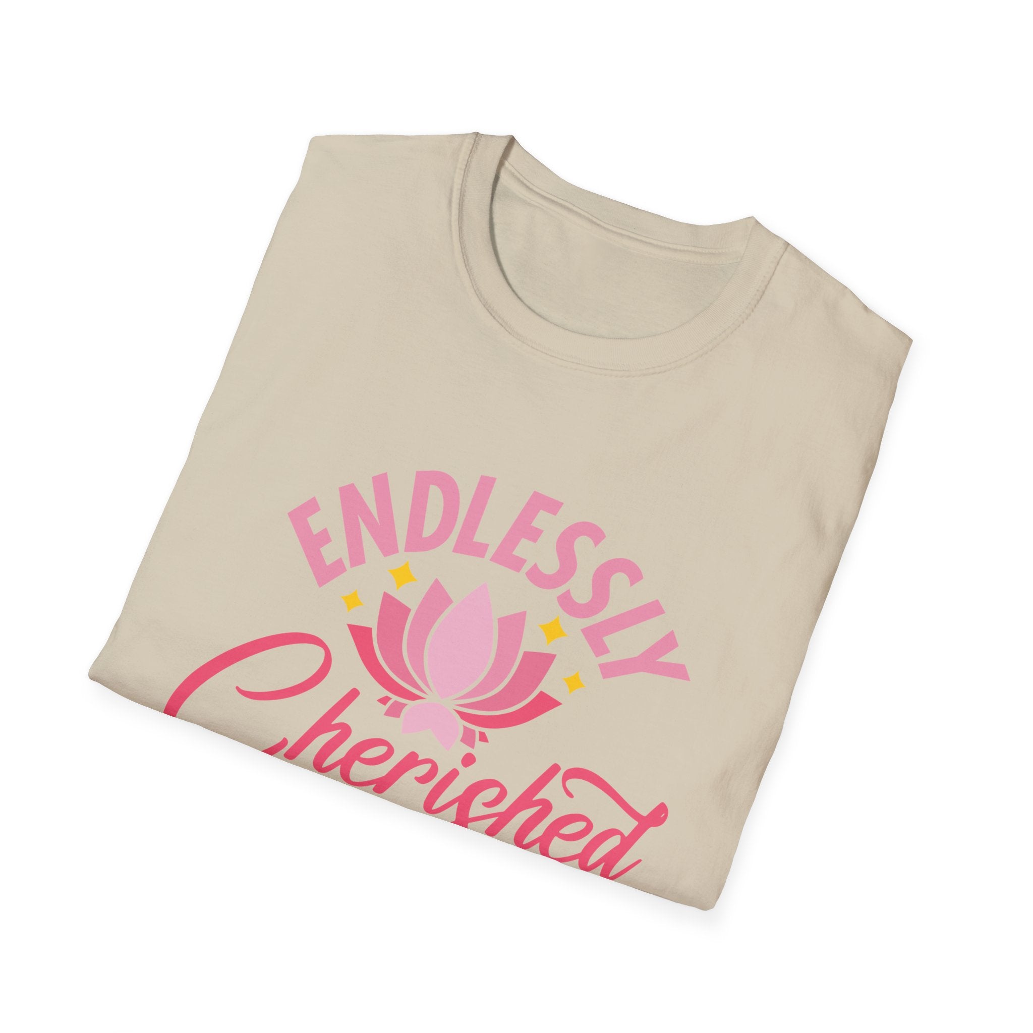 Soft-Style T-Shirt with Endlessly Cherished Logo