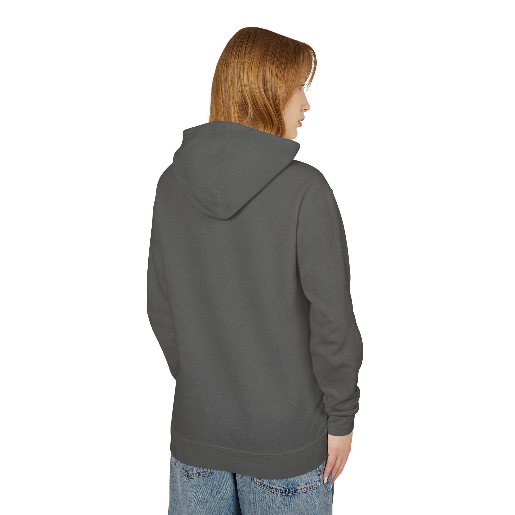 Give Yourself Permission (White) Lightweight Hooded Sweatshirt