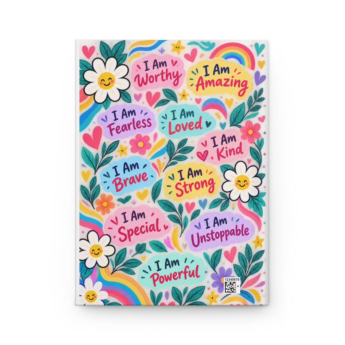 Cherished Self-Love Affirmations Hardcover Journal
