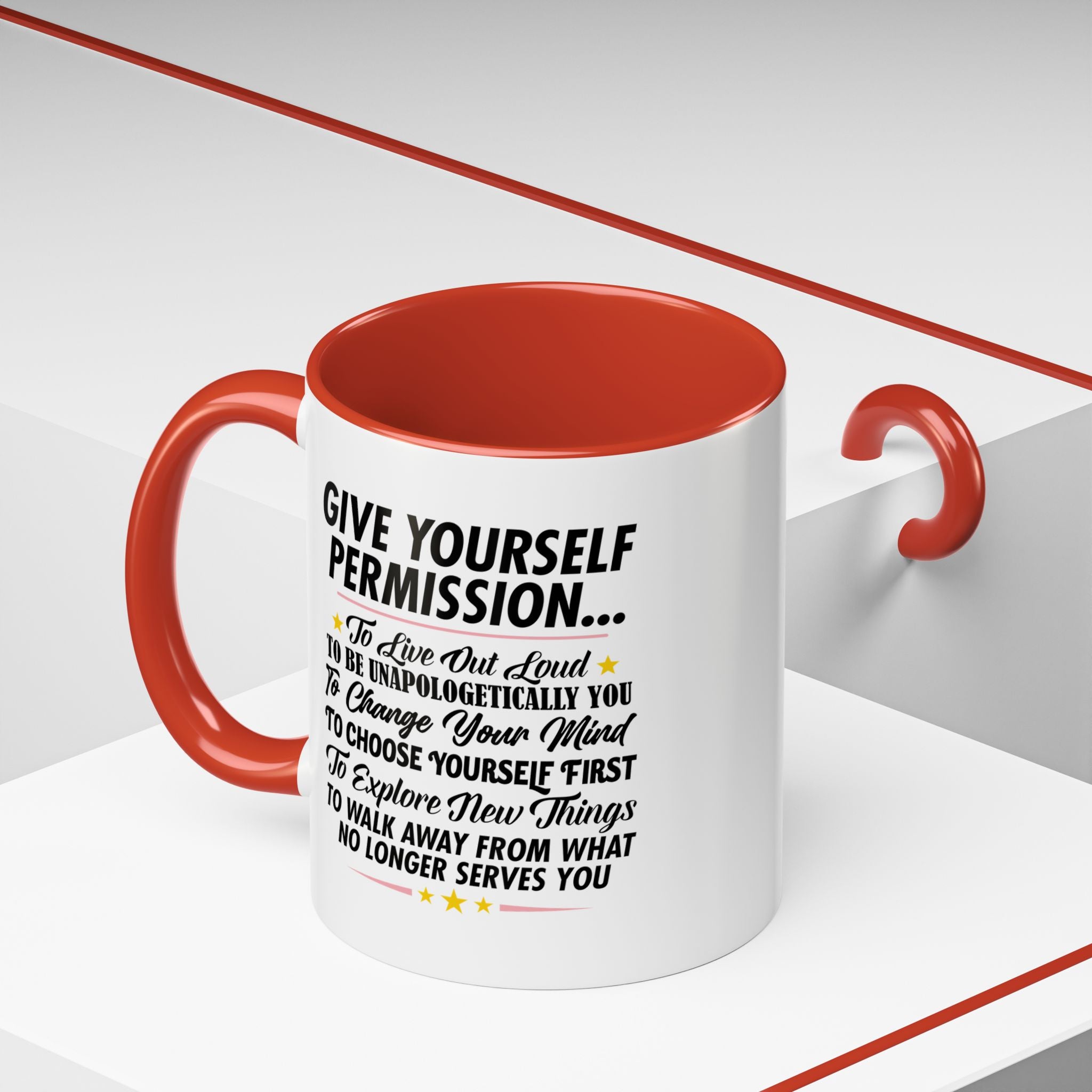 Give Yourself Permission Mug 11oz