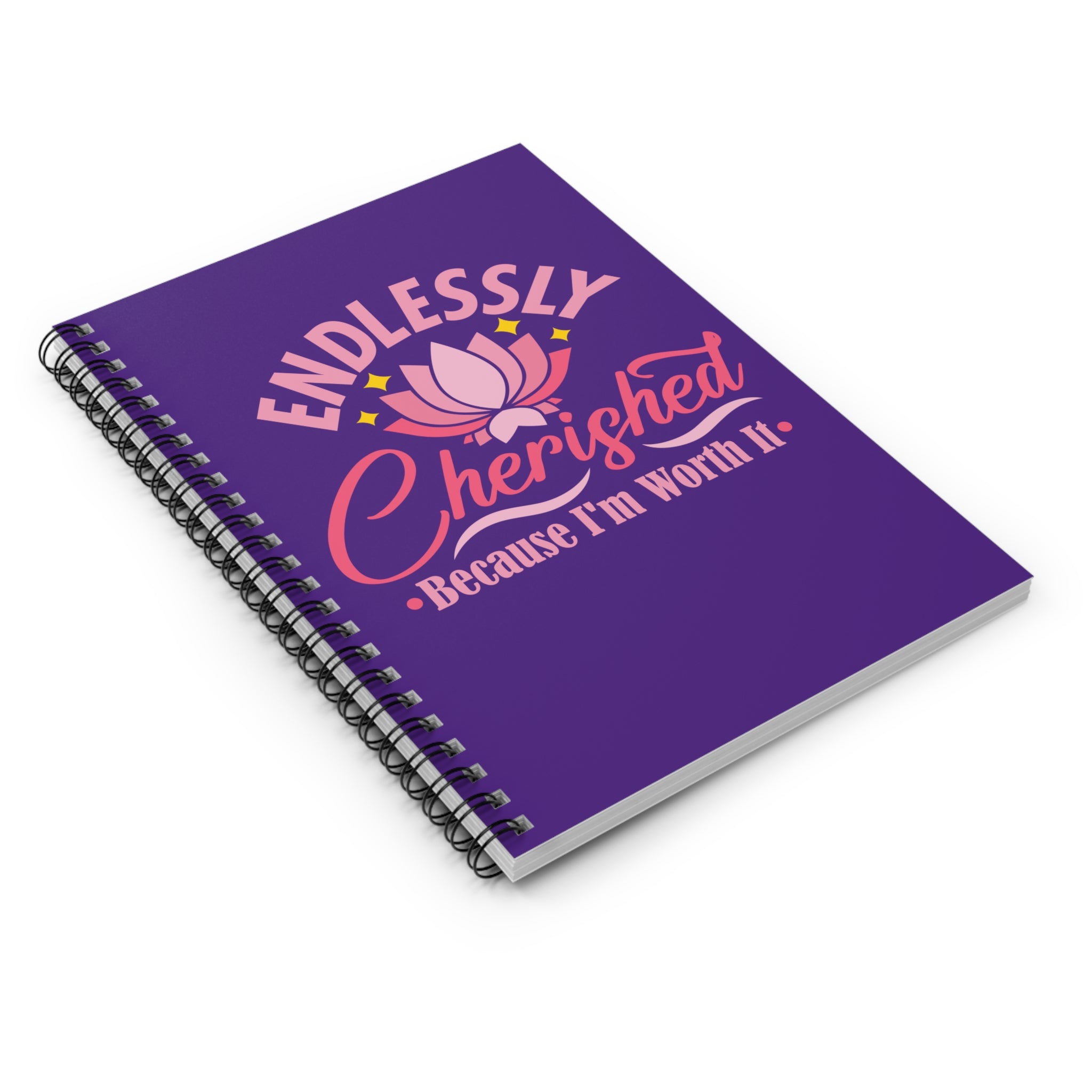 Purple Endlessly Cherished Journal