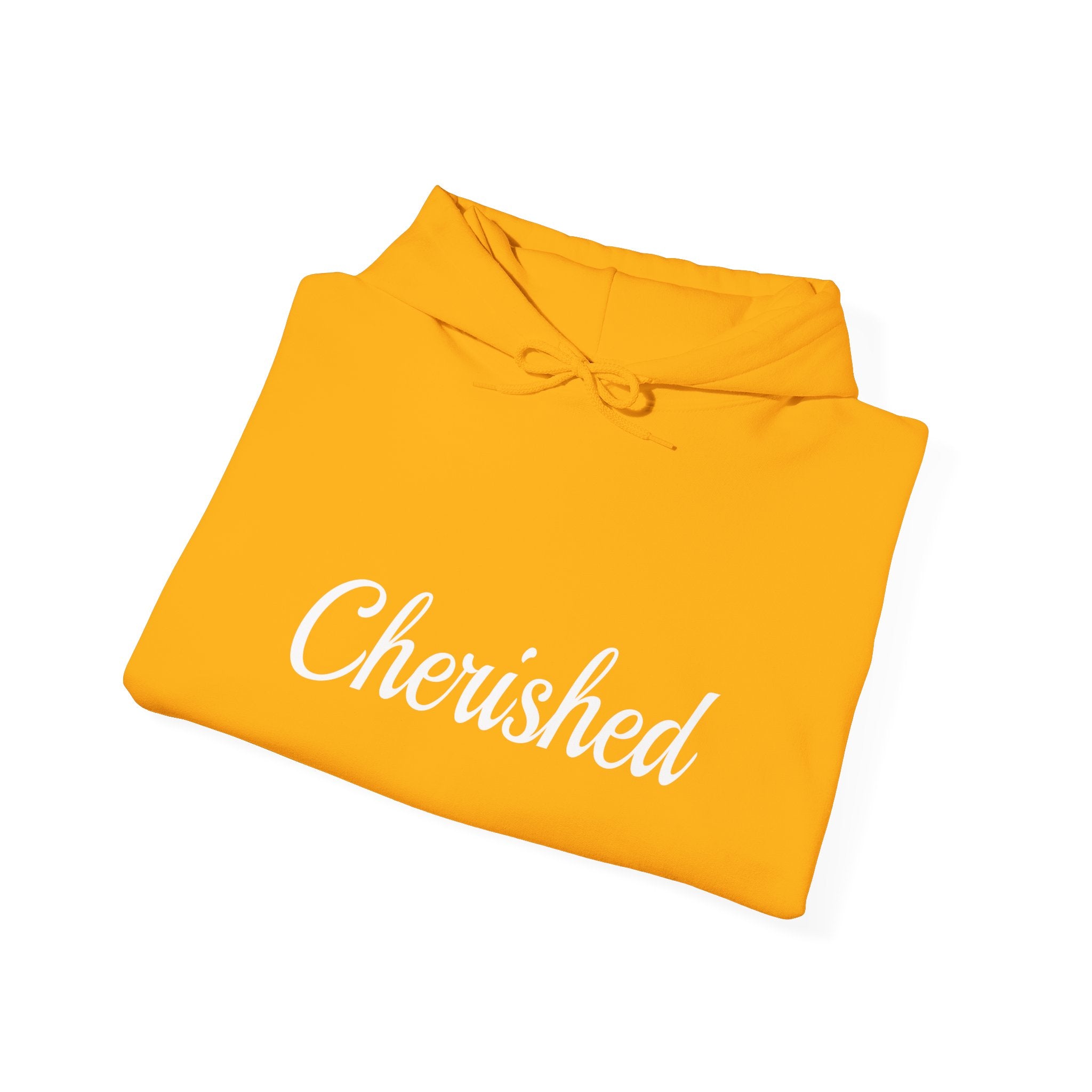 Cherished (White) Heavy Blend™ Hooded Sweatshirt