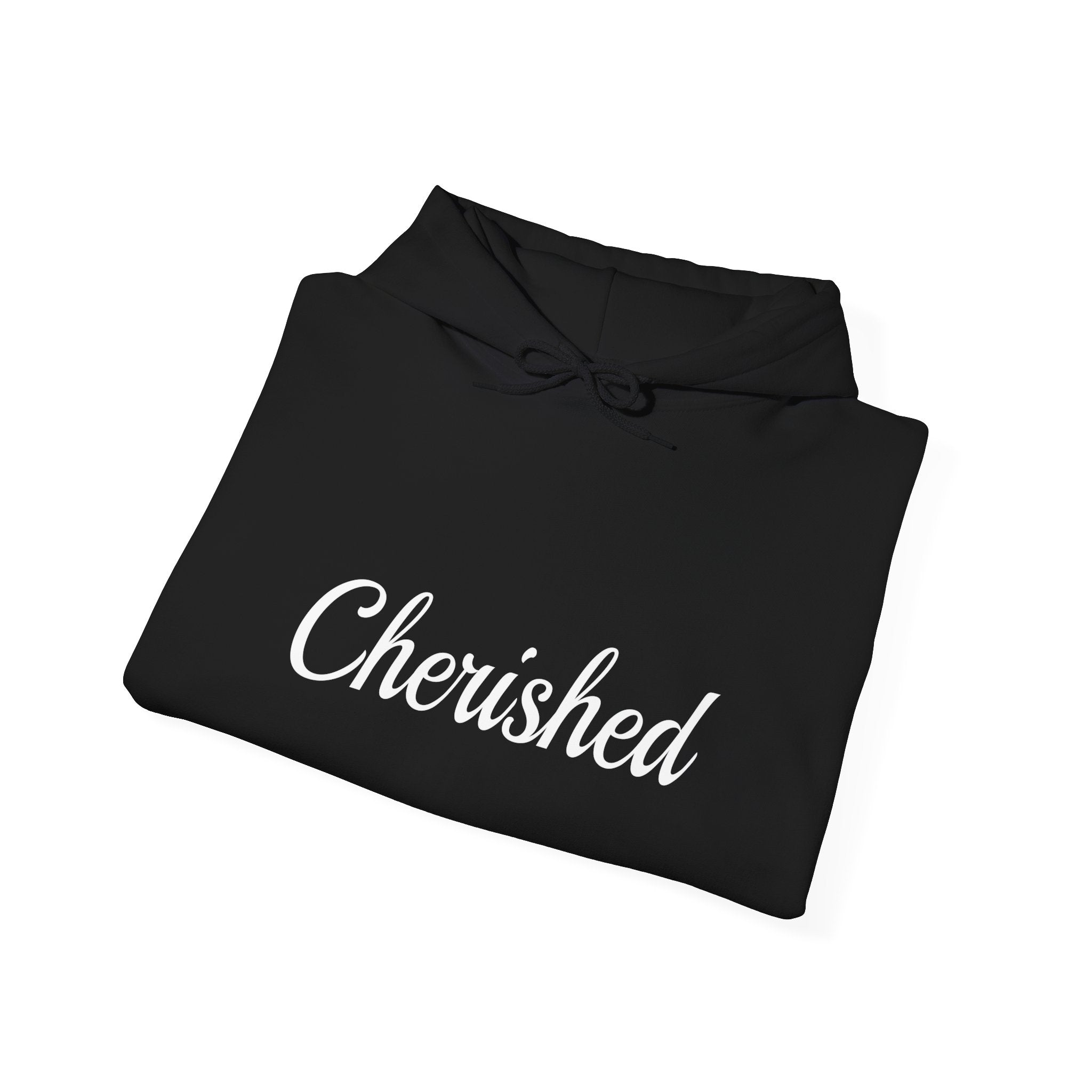 Cherished (White) Heavy Blend™ Hooded Sweatshirt