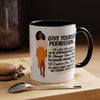 Give Yourself Permission Mug – Black Woman Boss