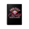 Black Endlessly Cherished Journal