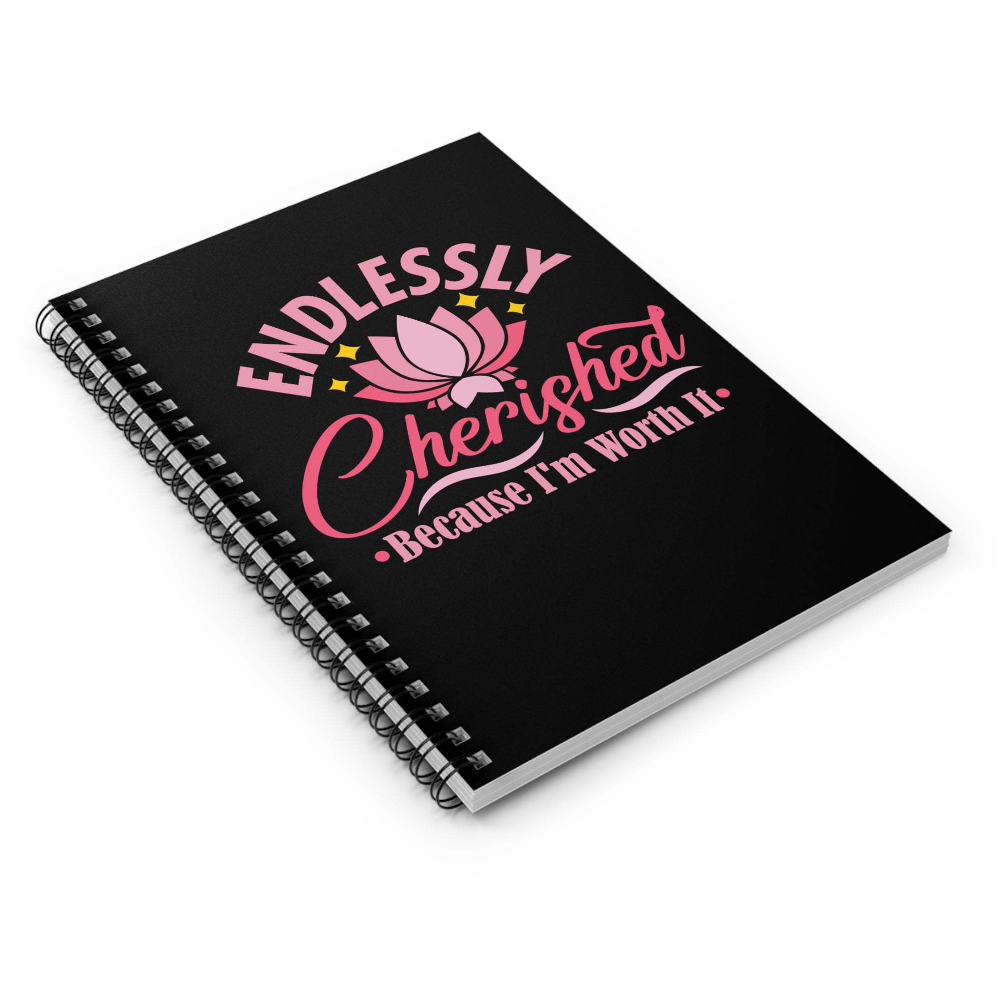 Black Endlessly Cherished Journal