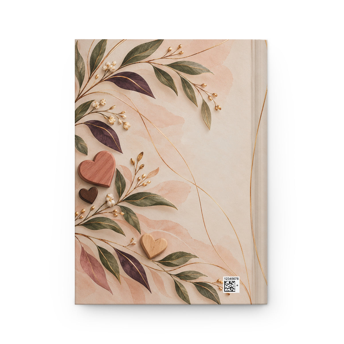 Cherished Affirmation Journal — Hardcover Lined Notebook for Self-Love & Daily Gratitude
